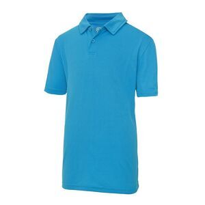 Just Cool Kids Big Boys Sports Polo Plain Shirt (Pack of 2) / Sapphire